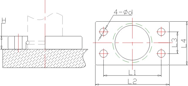 MB2支架型號尺寸